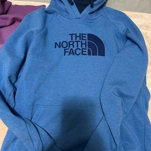 North face sweatshirt size large